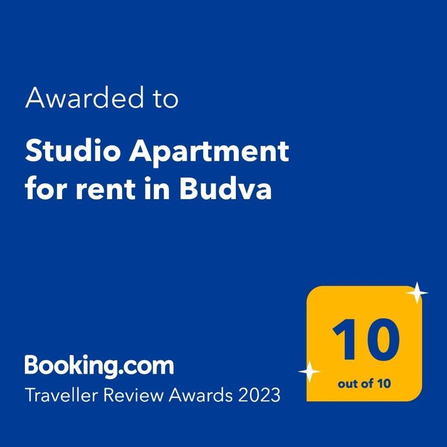 Studio Apartment For Rent In Budva Eksteriør billede